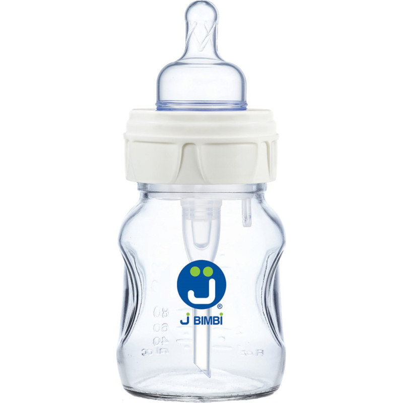 Anti-colic glass feeding bottle Super 160ml