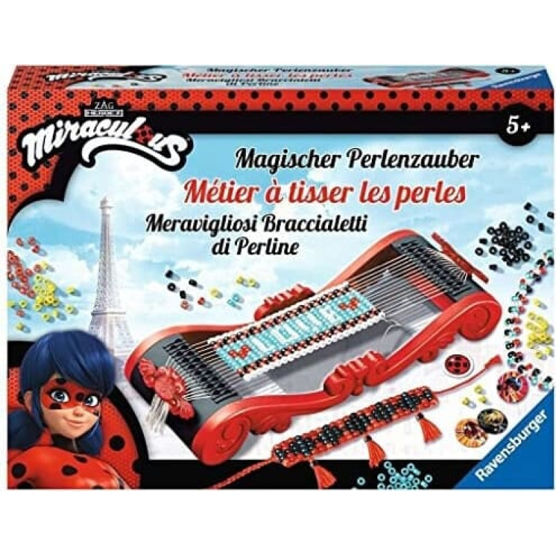 Ravensburger Rokdarbi &ndash; Magic Pearl Magic Miraculous