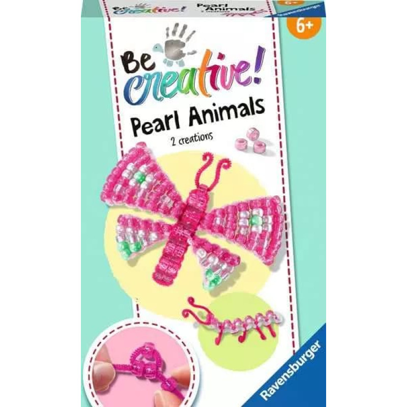 Ravensburger Rokdarbi &ndash; BeCreative Bead Animal Butterfly