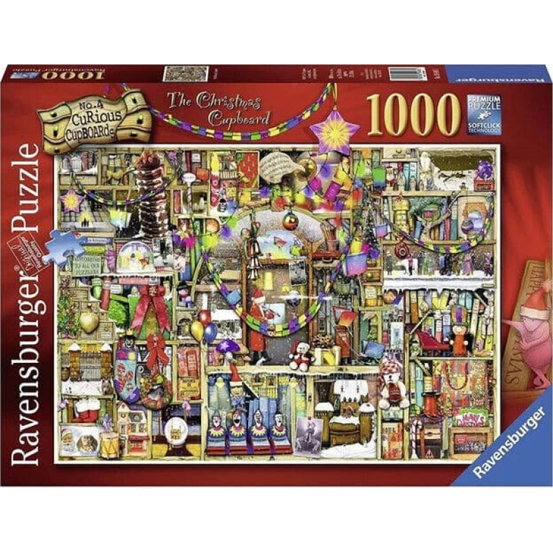 Ravensburger Puzle 1000 elem. Ziemassvētku skapis (Thompson)