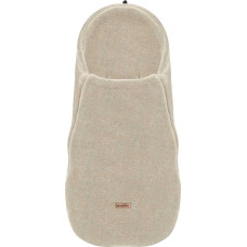 Wool footmuffs mini Sierra 0-18m beige
