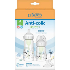 Dr.browns WB02640 Zestaw startowy szeroka szyjka Options+ 1+1