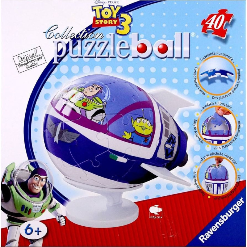 Ravensburger Apaļā 3D puzle, 40 gab., Toy Story