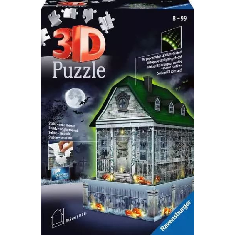 Ravensburger 3D Puzzle Haunted House 3D 216p 11254
