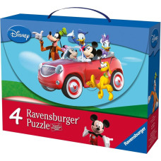 Ravensburger Puzle 4in1 Mikijs Pele