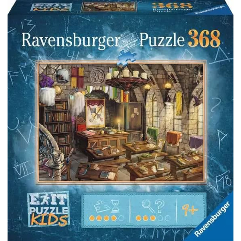 Ravensburger Puzle Escape, 368 detaļas: Burvju haoss (9+)