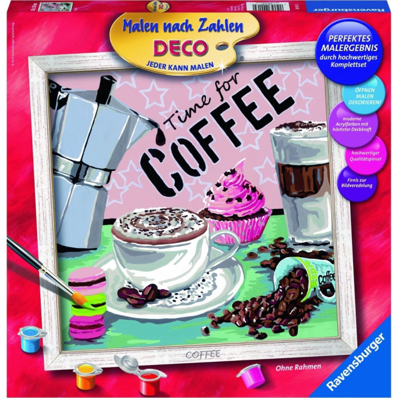 Ravensburger Krāsojama glezna - Coffee
