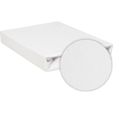 Miniania Palags jersī mitrumnecaurlaidīgs WHITE 120x60 cm (3727)