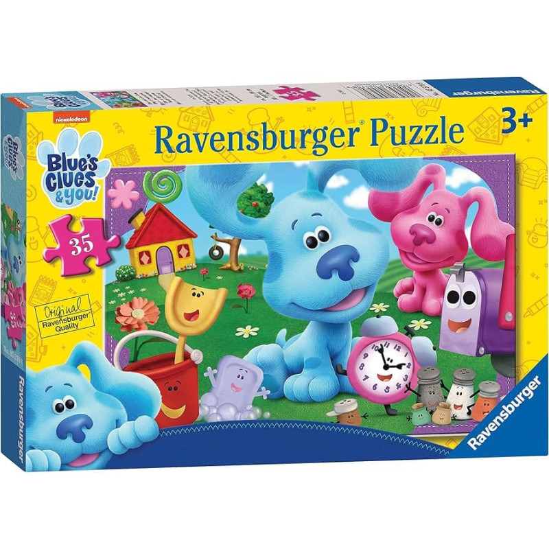 Ravensburger Puzle 35 gab. Blū pavediens