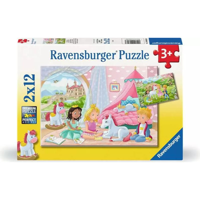 Ravensburger Puzle 2x12 gab. Karaliskā draudzība