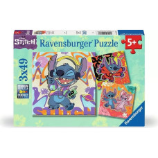 Ravensburger Puzle 3x49 gab. Stičs