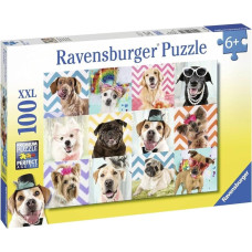 Ravensburger Puzle 100 gab. Suņu pārvērtības