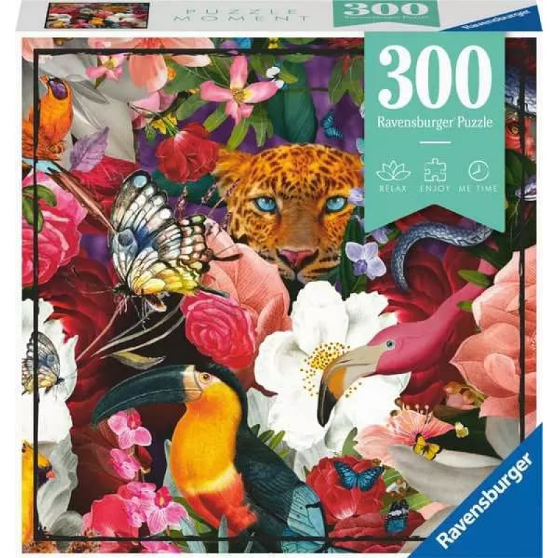 Ravensburger Puzle 300 Tropiskie ziedi