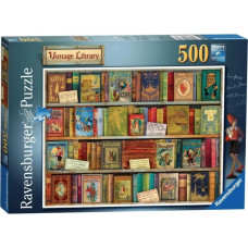 Ravensburger Puzle 500 Vecā bibliotēka