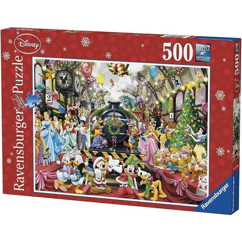 Ravensburger Puzle R 500 Ziemassvētku vilciens