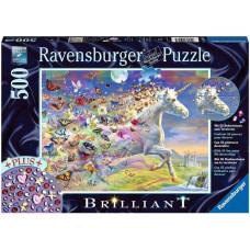 Ravensburger Puzle R 500 Br Vienradzis un tauriņi