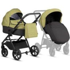 Tutis LEO 3+ 2/1 Green 302 Universālie rati 2in1