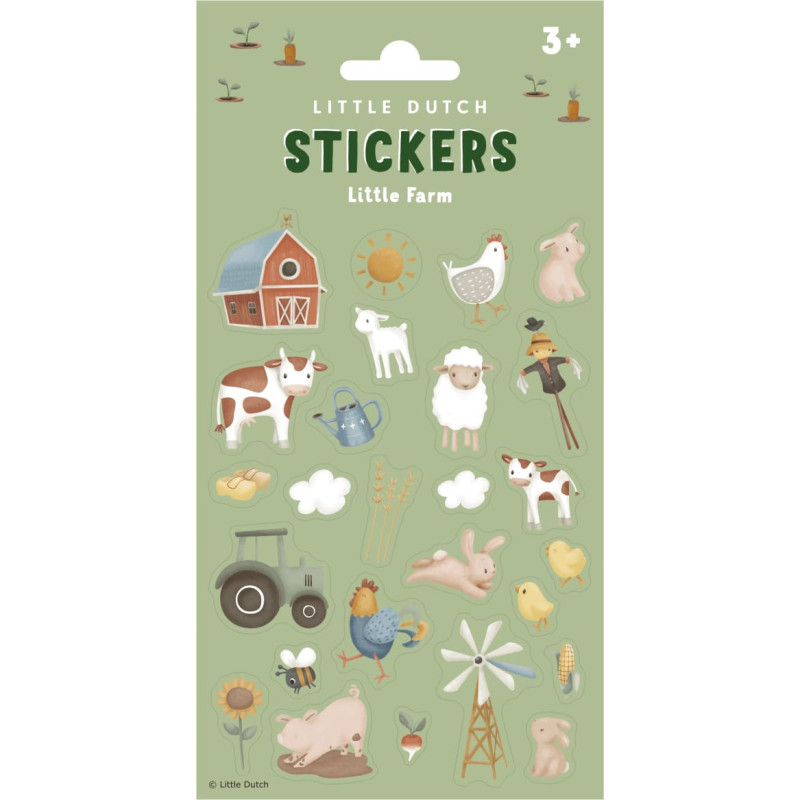 Little Dutch Uzlīmju lapa &ndash; Mazā ferma