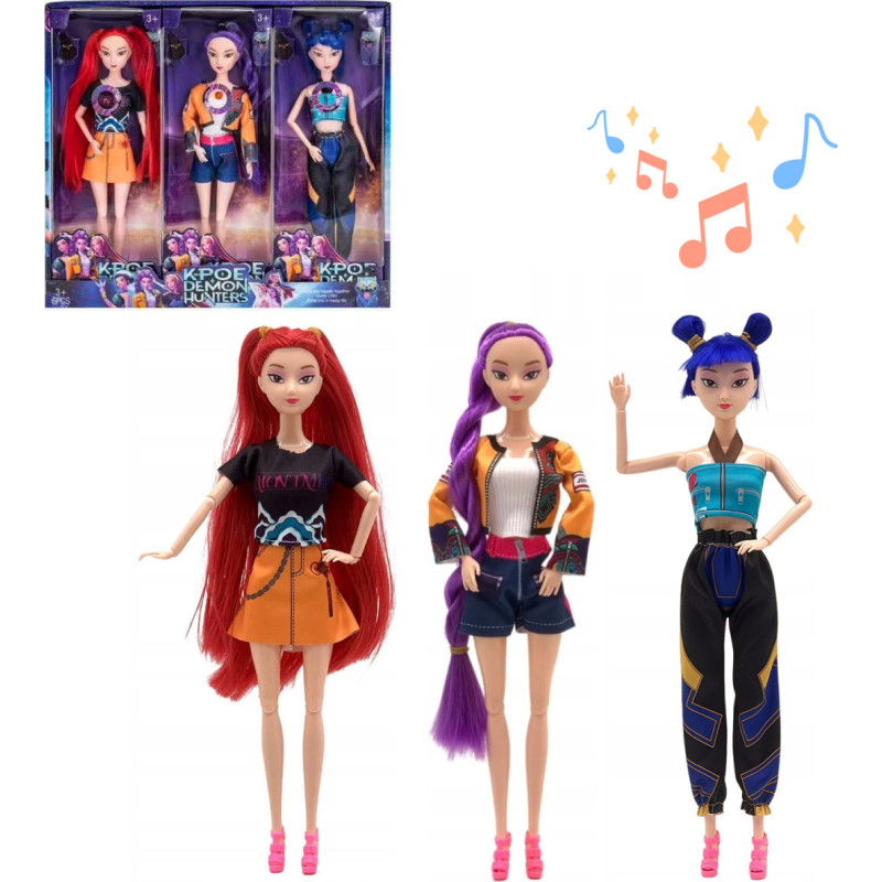 LALKA Z DŹWIĘKIEM K-POP DEMON HUNTERS