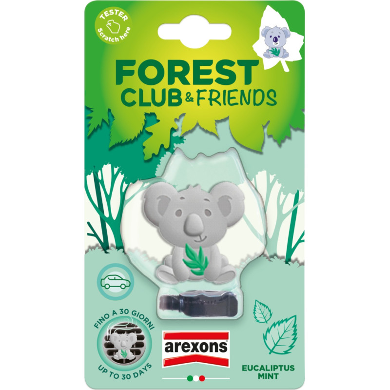 Arexons Forest club &ndash; KOALA auto ventilācijas atsvaidzinātājs