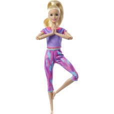 Barbie Made to Move&trade; lelle &ndash; blondīne (stils 2)