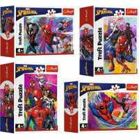 Trefl SPIDER-MAN Puzle Mini Zirnekļcilvēks, 54 gab.