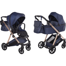 Junama Universālie rati 2 in 1 Ellegante 06 Zils (Blue) – elektropulēta konstrukcija