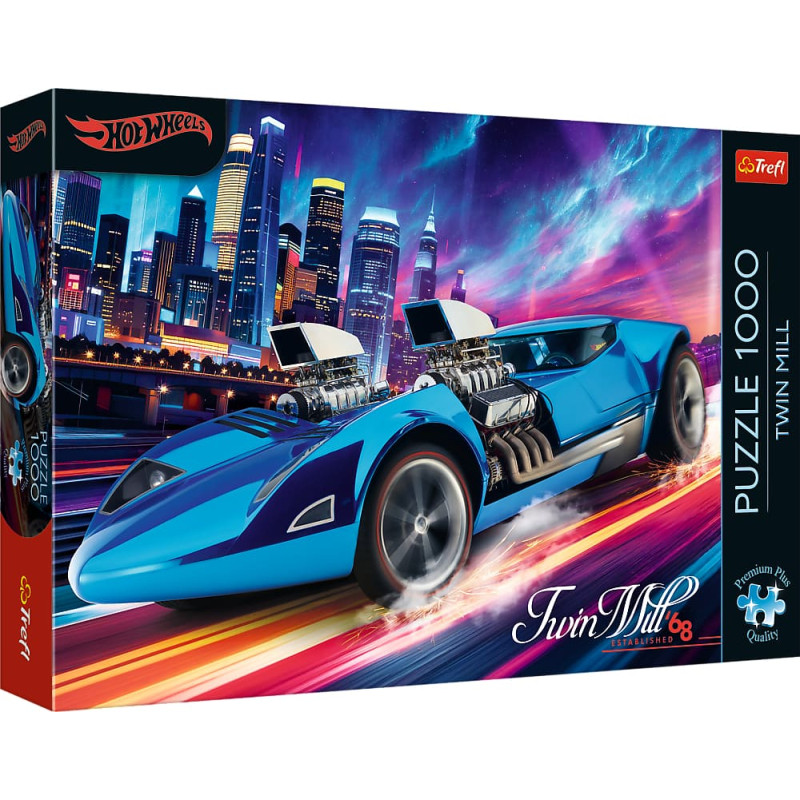 Trefl HOT WHEELS Premium Plus Puzle Twin Mill, 1000 gab.