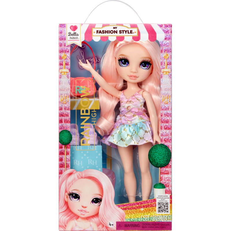 Rainbow High Entry Fashion Doll Bella 547549-EUC