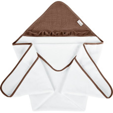 Albero Mio Okrycie kąpielowe Cotton color CC8 brąz