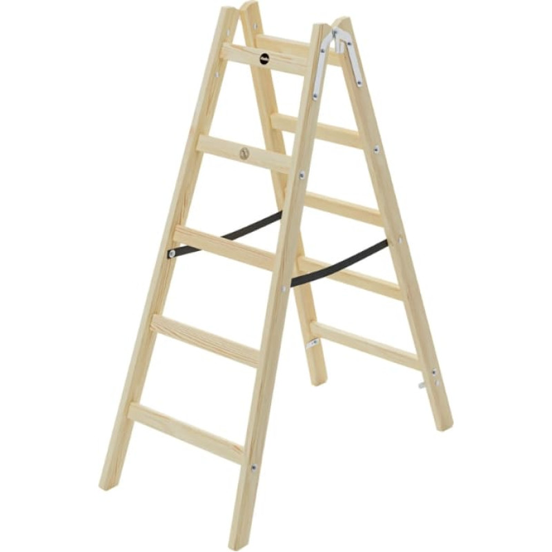 Hailo Kāpnes divpusējās H40 StandardLine / koka / 2x5 pakāpieni