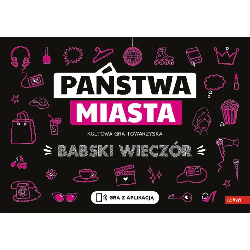 Trefl 30069 Gra towarzyska Państwa-miasta. Babski wiecz&oacute;r