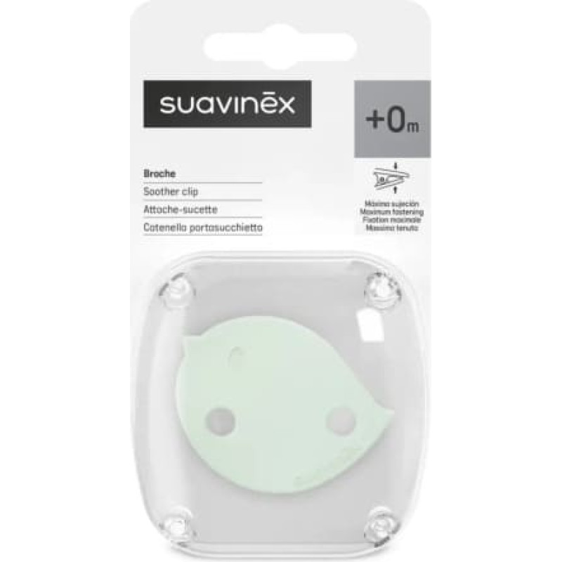 Suavinex Knupja klipsis Birdies Mint