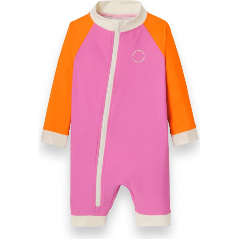 Kietla ICONIC peldkostīms ar UPF 50+ saules aizsargaudumu un UV sensoru, 12-18 mēne&scaron;i, pink red