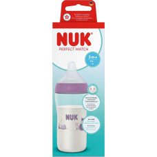 NUK 10216324 NUK Perfect Match pudele 260ML PP SI M HIPPO