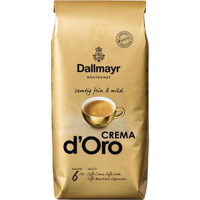 Dallmayr Kafijas pupiņas Crema d'Oro 1000g