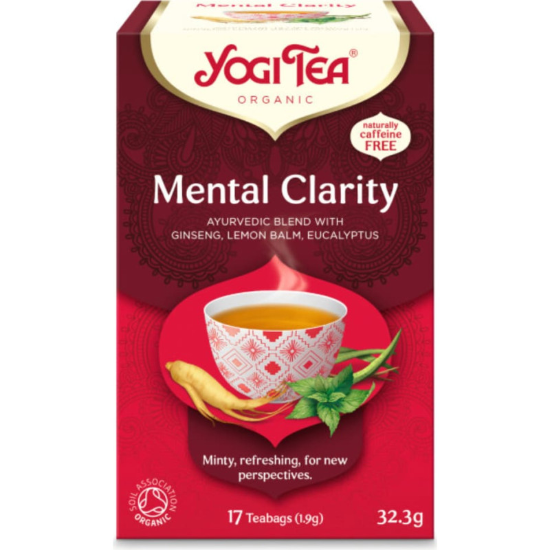 Yogitea tēja Mental Clarity Organic