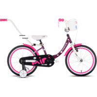 Tabou Bērnu velosipēds TABOU Miss CS, 14" violeti balts