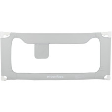 Moovkee gultas aizsargs - 9553 - pelēks - 160 cm