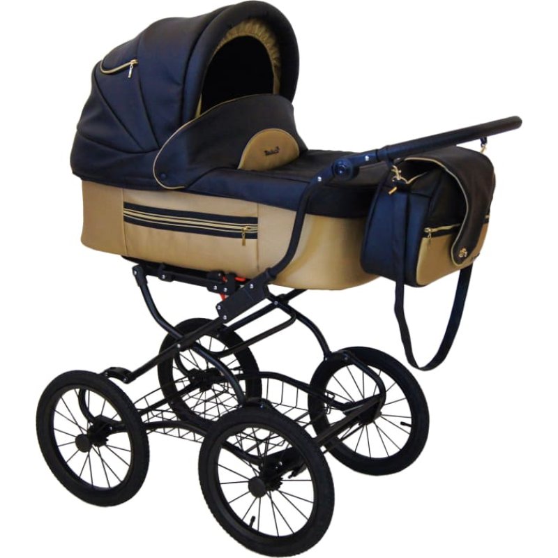 Baby Fashion ISABELL Universālie rati 3in1, Gold (limited edition)