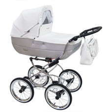 Baby Fashion RENEE kulbu rati, R-2 Balts-Pelēks (white-grey)