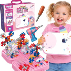 Woopie 3D DIY grozāmie klucī&scaron;i Vienradzis