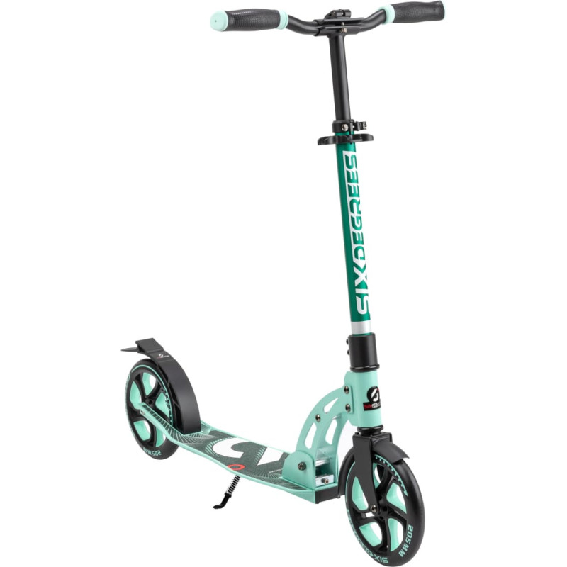Six Degrees Scooter skrejritenis 205 mm, mint - AU 612