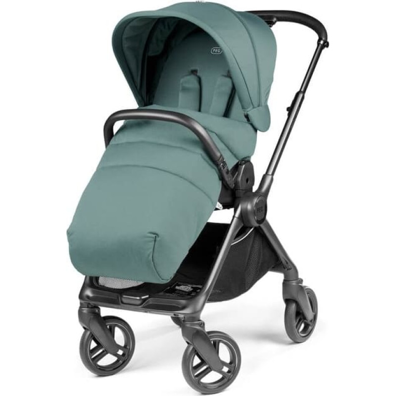 Peg-Perego Switch JADE Rati ar pārliekamu rokturi un kāju pārsegu