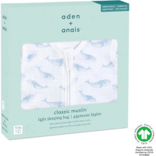 Aden &Amp; Anais Bērnu guļammaiss Aden Anais "Oceanic Blue" (0-6m)