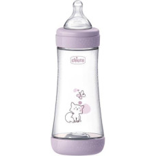 Chicco 181032 PERFECT5 FAST BOTTLE 300ML SILICONE TEATTER GIRL
