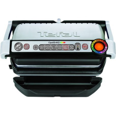 TEFAL Grils OptiGrill+ ,2000 W, tērauda GC716D12