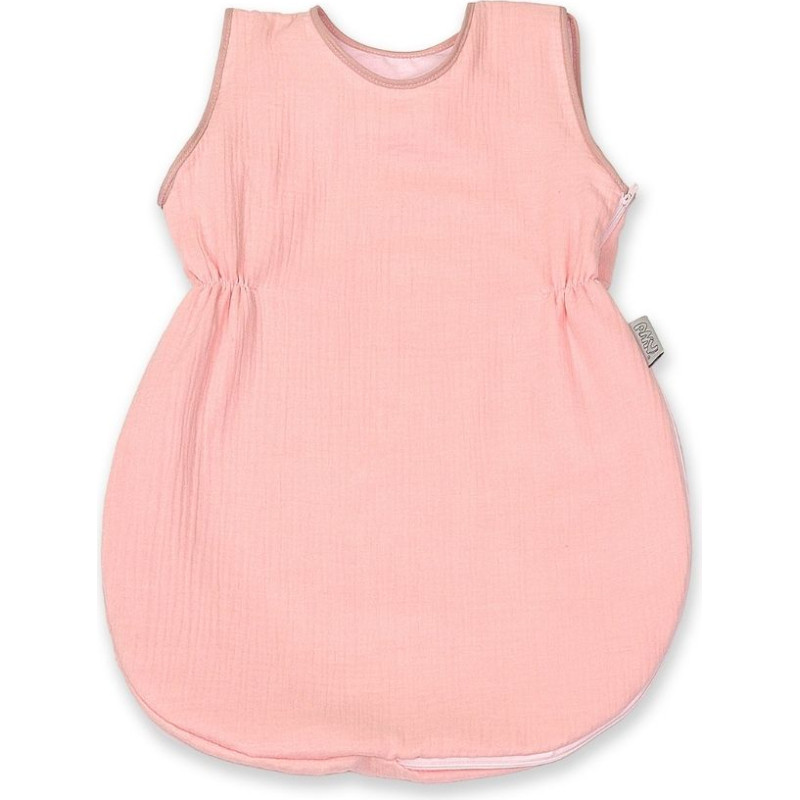 AMY 82211 Śpiw&oacute;r lato muślin 80 jasny r&oacute;ż L12_U15