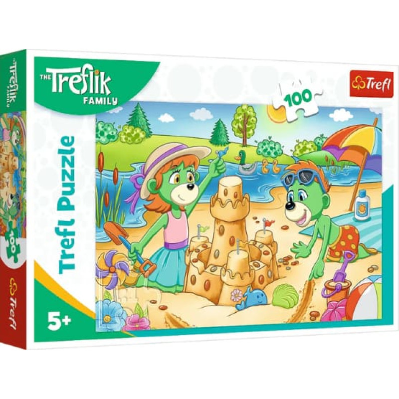 Trefl 16470 Puzzle 100 Dzień Treflików