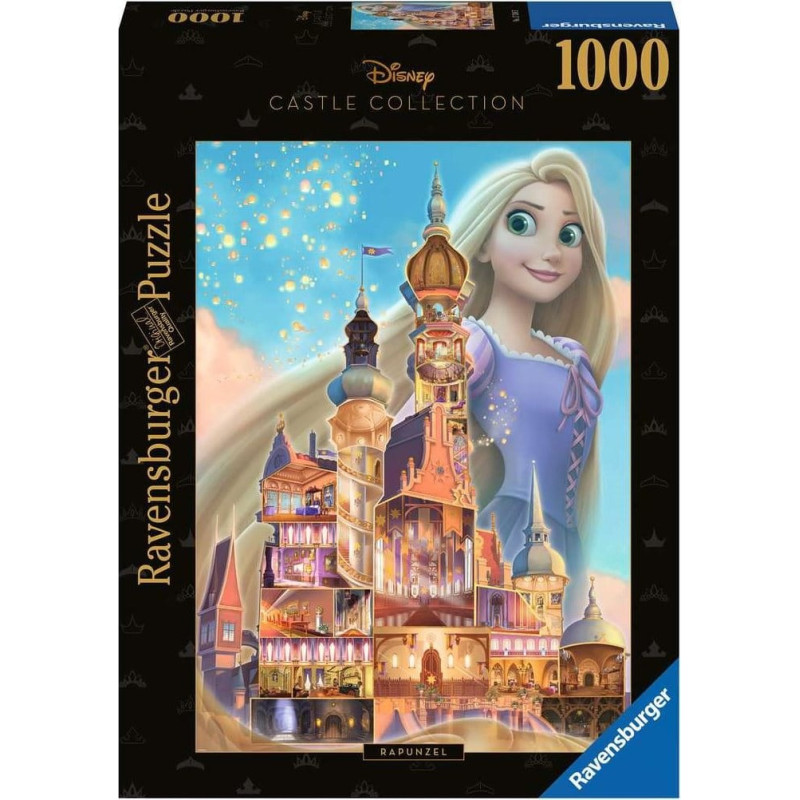 Ravensburger Puzzle Disney Rapunzel Castle 1000pc 17336